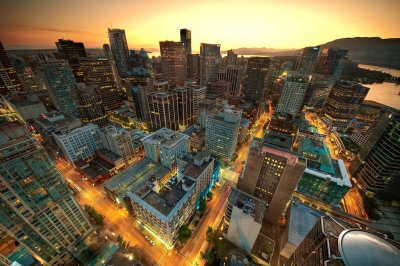 Downtown Vancouver Sunset (Magnus Larsson)  [flickr.com]  CC BY-SA 
Informations sur les licences disponibles sous 'Preuve des sources d'images'